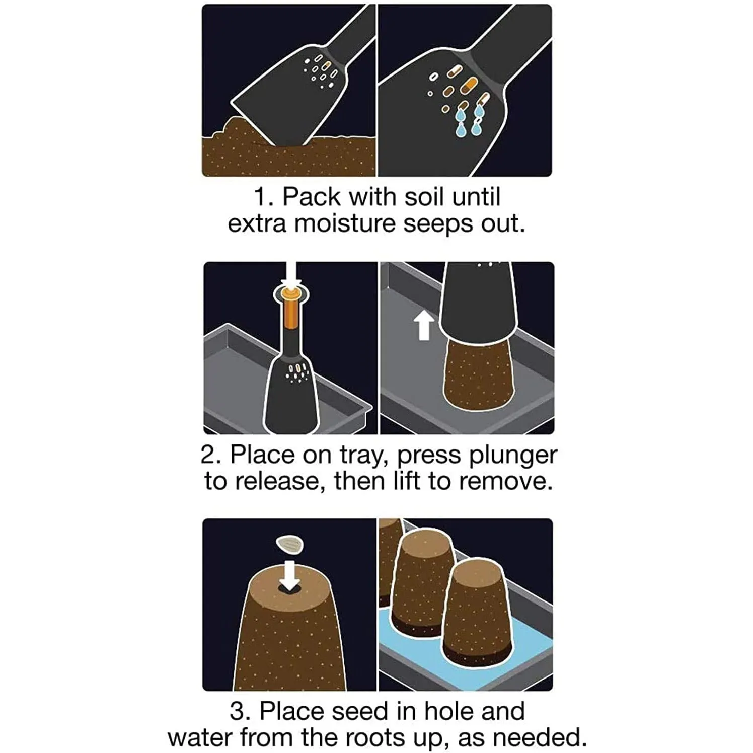 2 in 1 Soil Block Maker