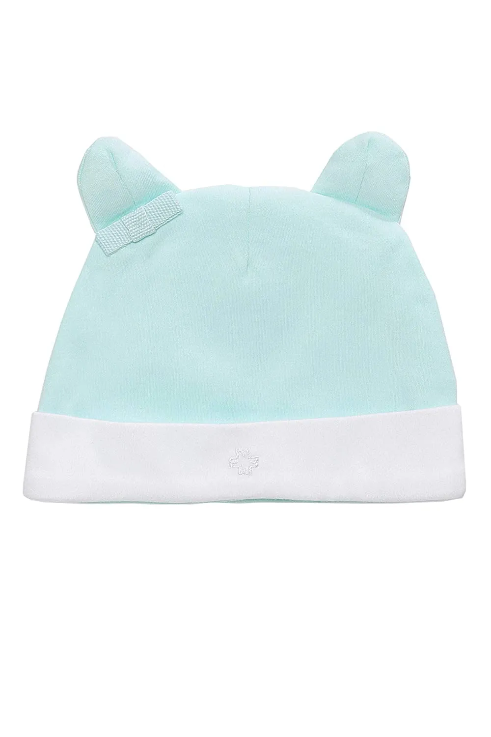 Accessories (Cap, Mittens, Booties) Gift Set 3 Pcs - Girls - Aqua