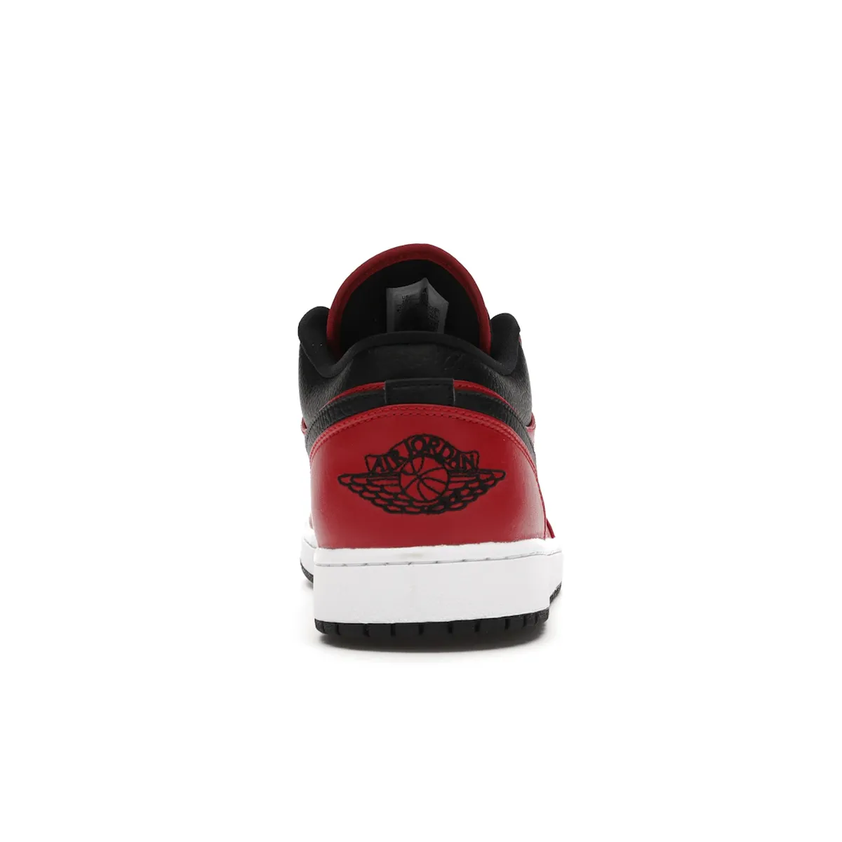 Air Jordan 1 Low Reverse Bred Pebbled Swoosh