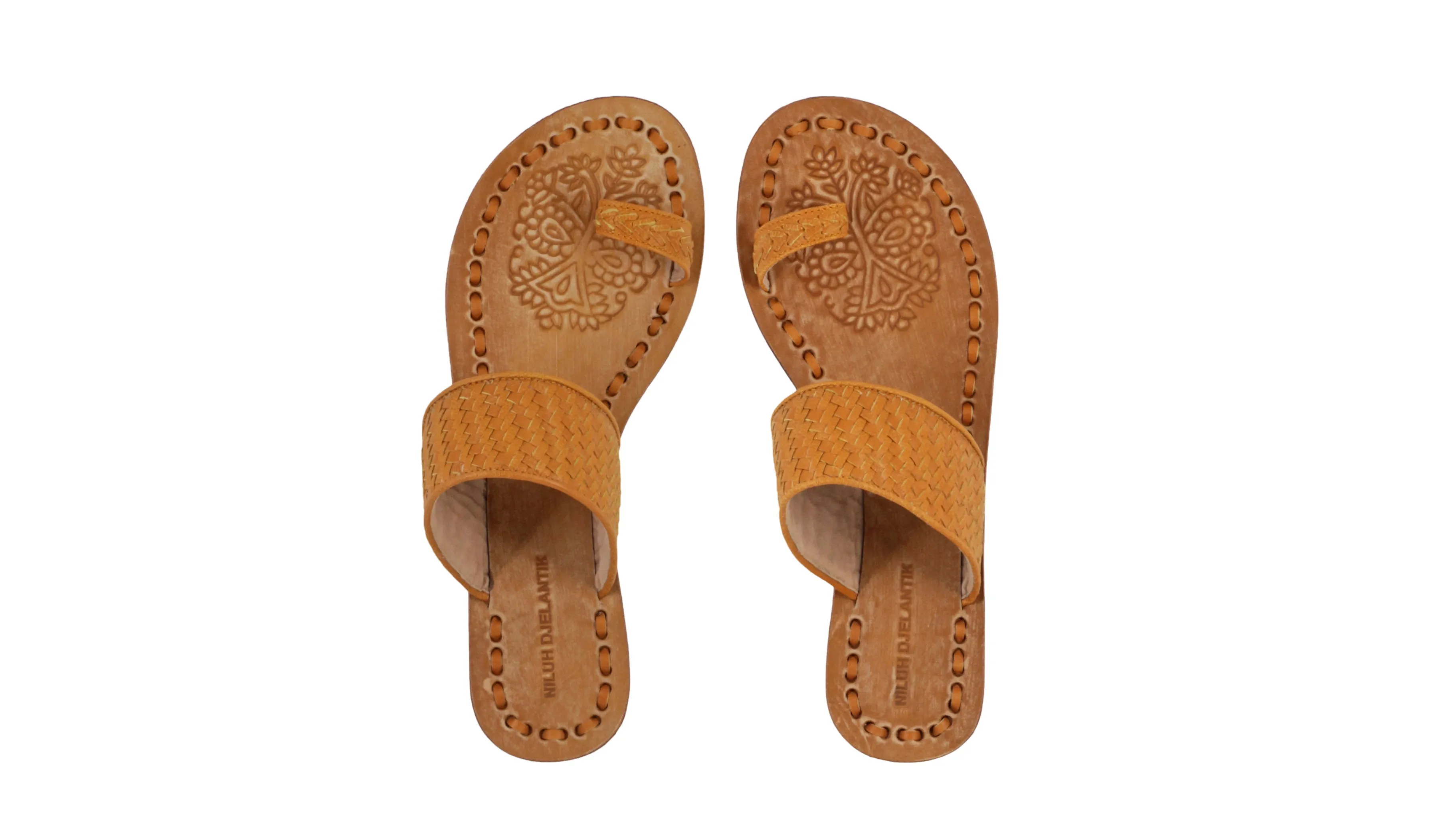 Arini 20mm Flat Woven -  Camel