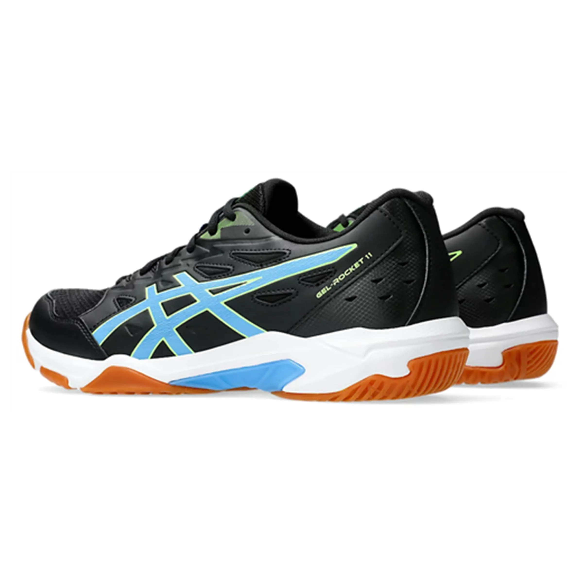 Asics Gel Rocket 11 Mens Squash Shoe Black/Waterscape