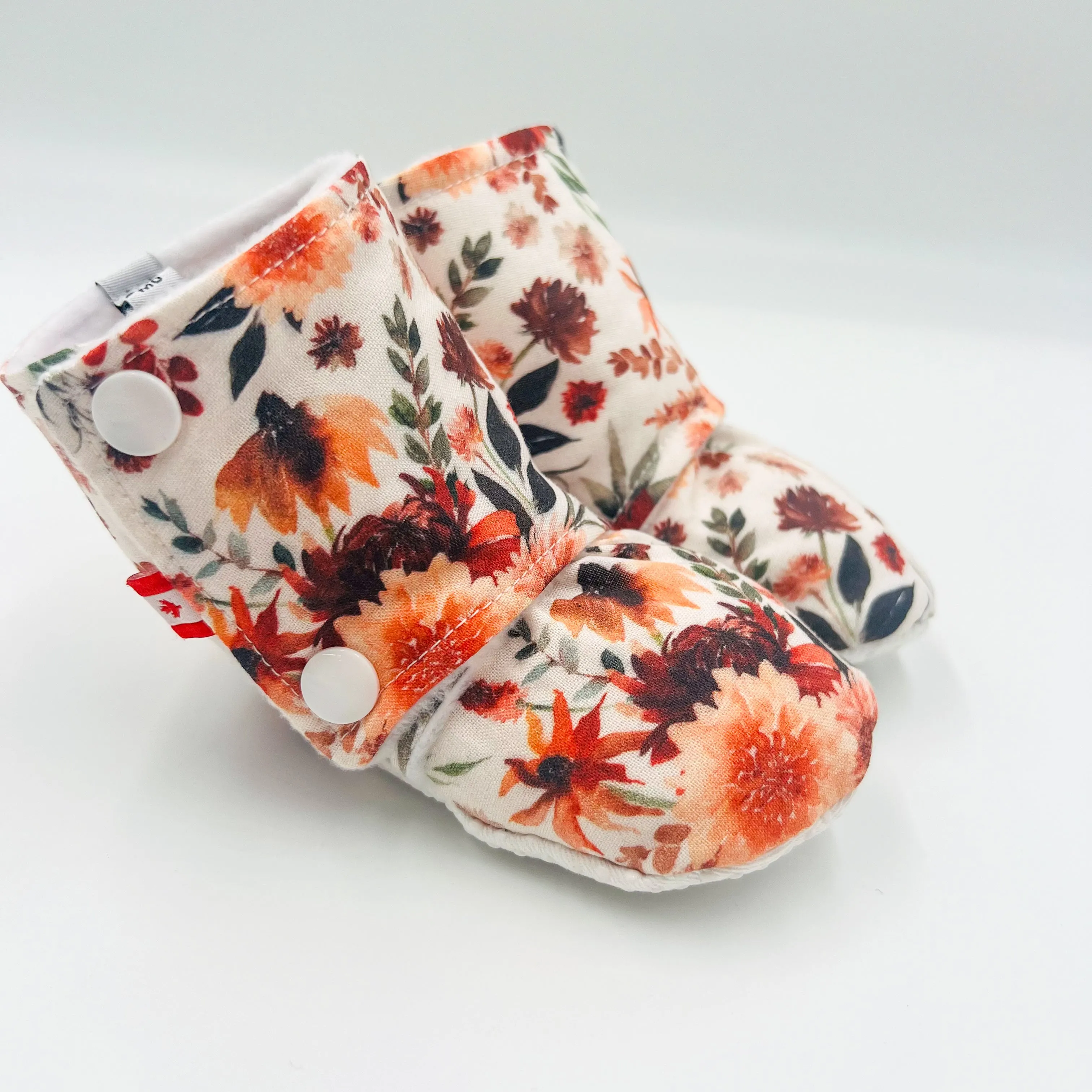 Baby Booties (Wilder fall floral)