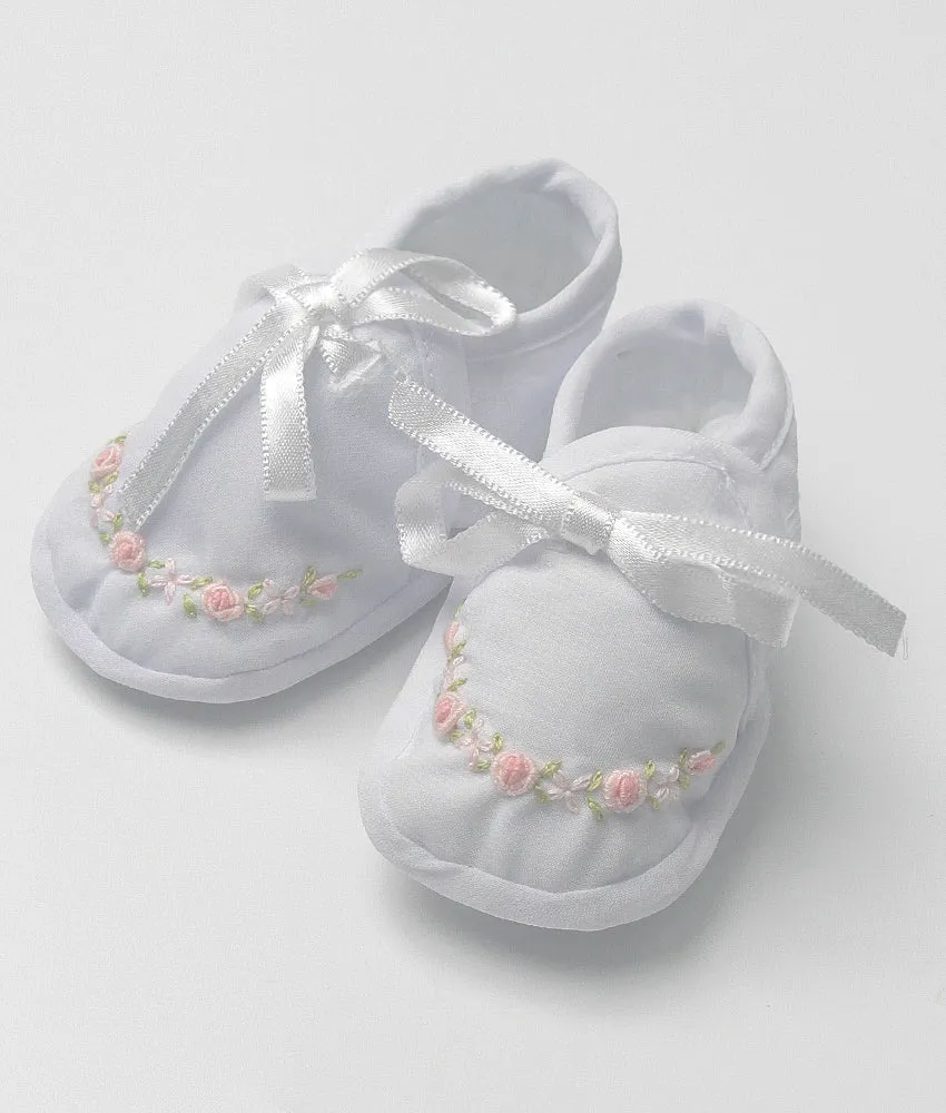 Baby Christening Robe Set - Peach (Pre-Order)