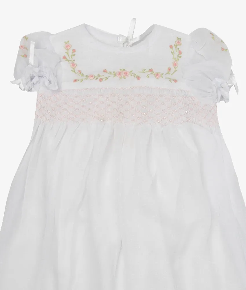 Baby Christening Robe Set - Peach (Pre-Order)