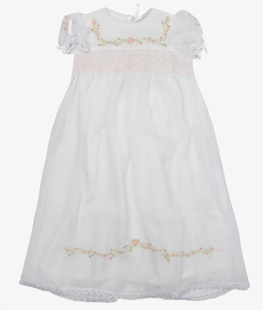Baby Christening Robe Set - Peach (Pre-Order)