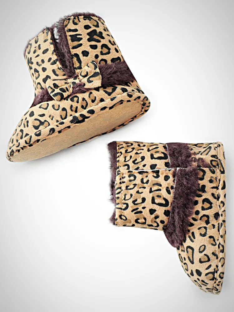 Baby Little Leopard Booties