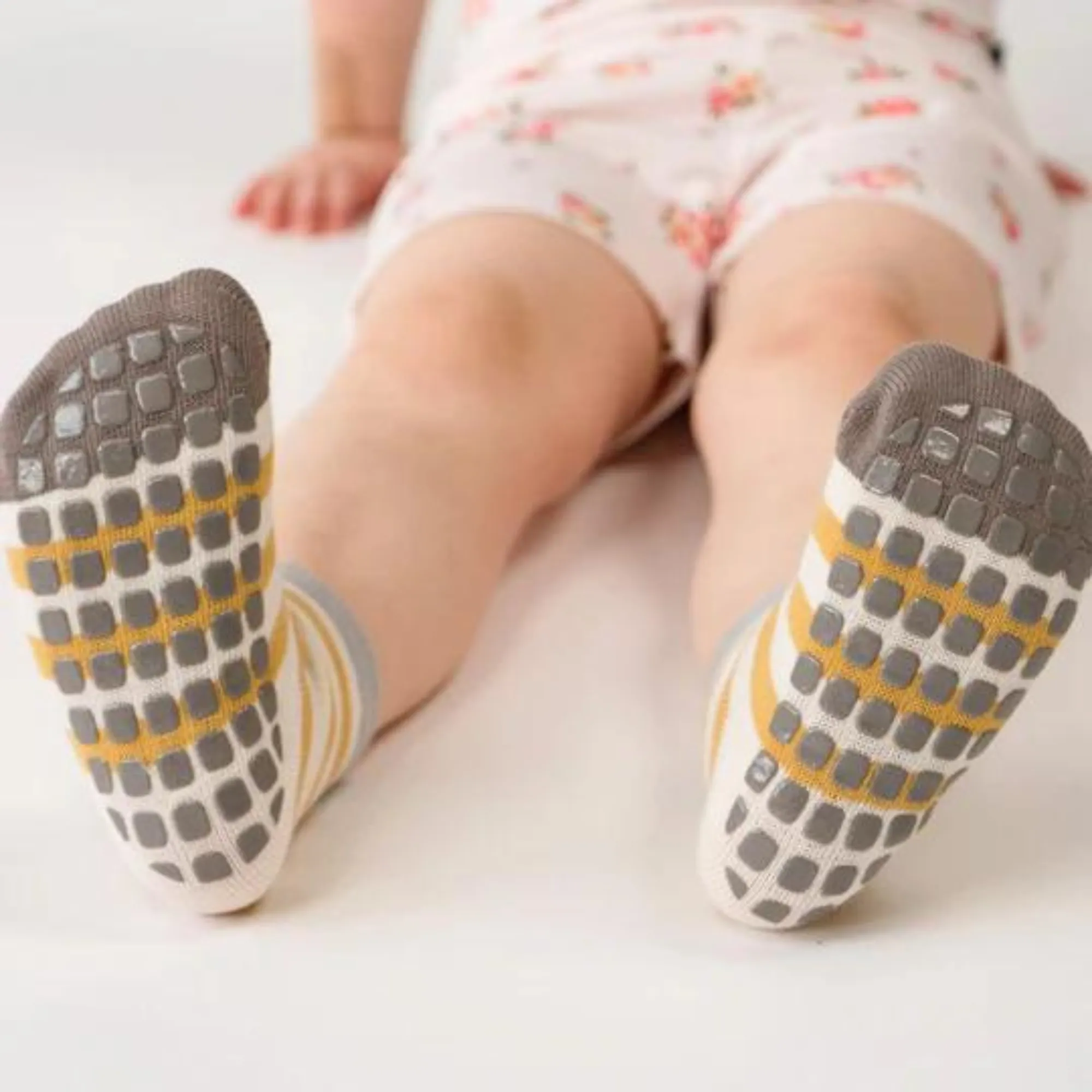 BELAN J Cozy Non-Slip Socks 0-12M (2 pack)