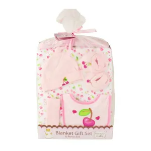 Blanket Gift Set (6pc) - Cherry
