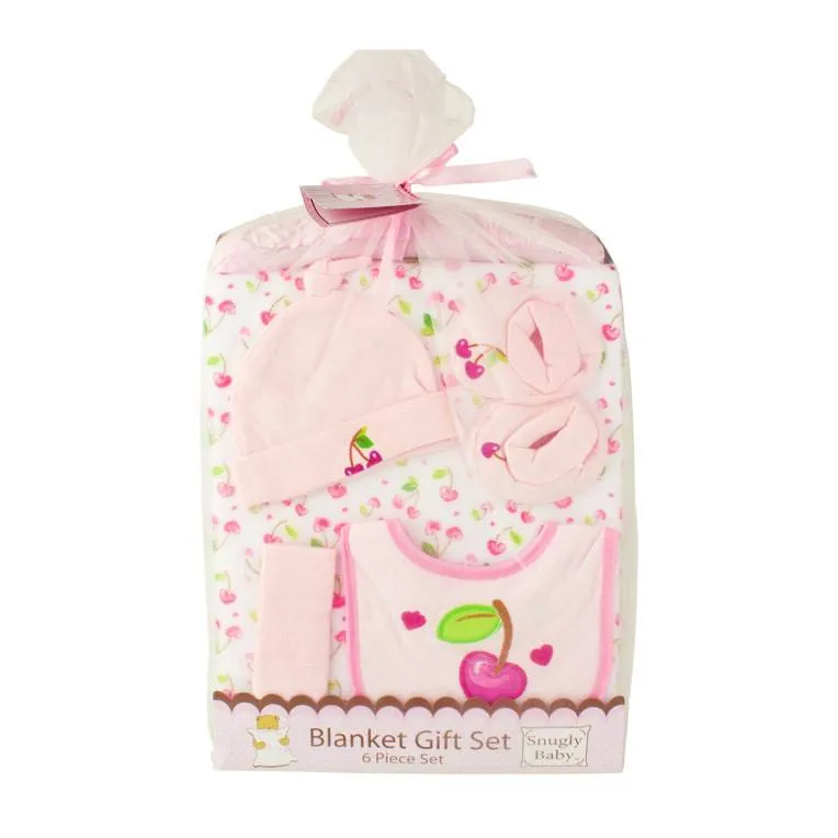 Blanket Gift Set (6pc) - Cherry