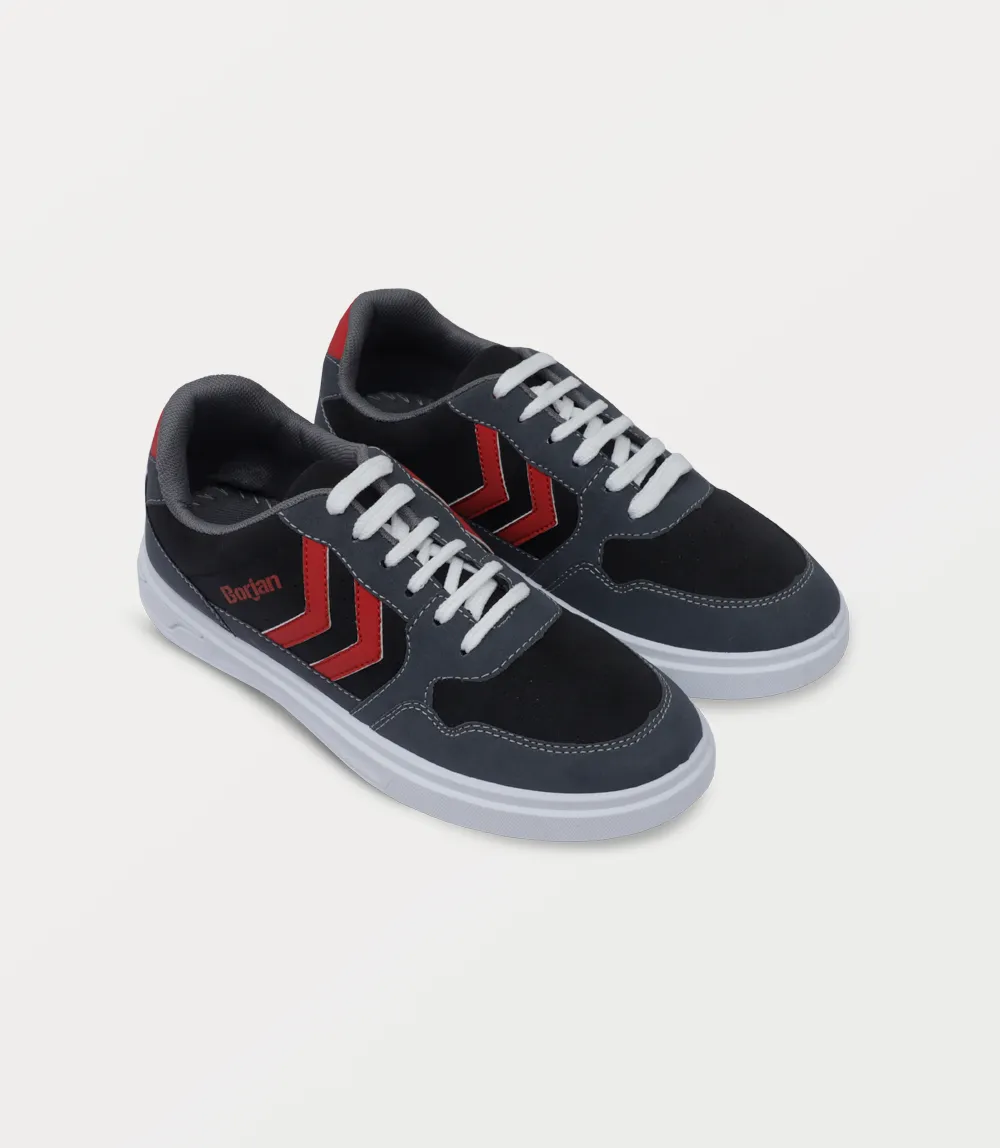 BM6782-Grey/Black-Men Sneakers