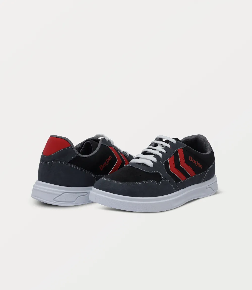 BM6782-Grey/Black-Men Sneakers