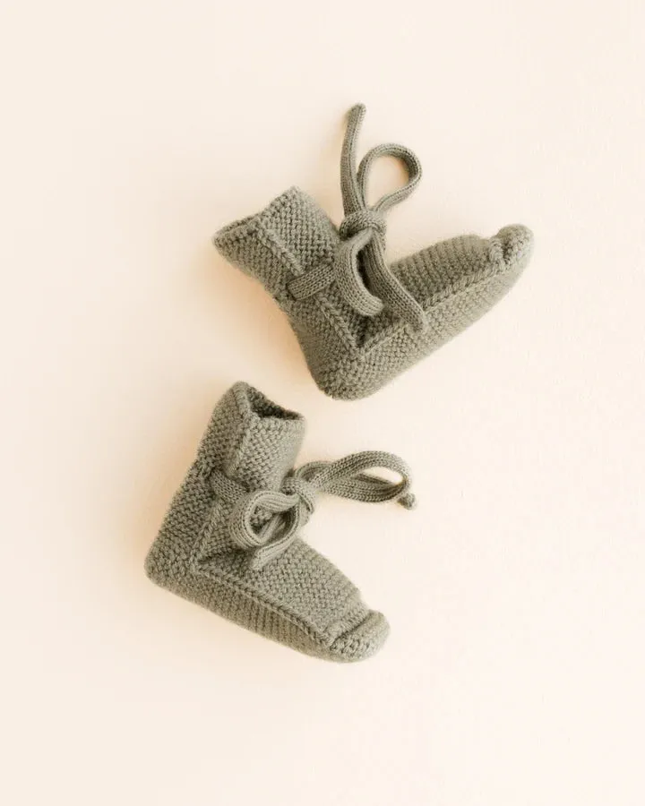 Booties - artichoke - hvid