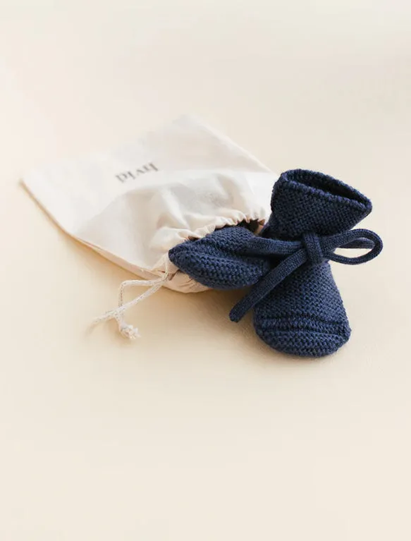 Booties in Blue