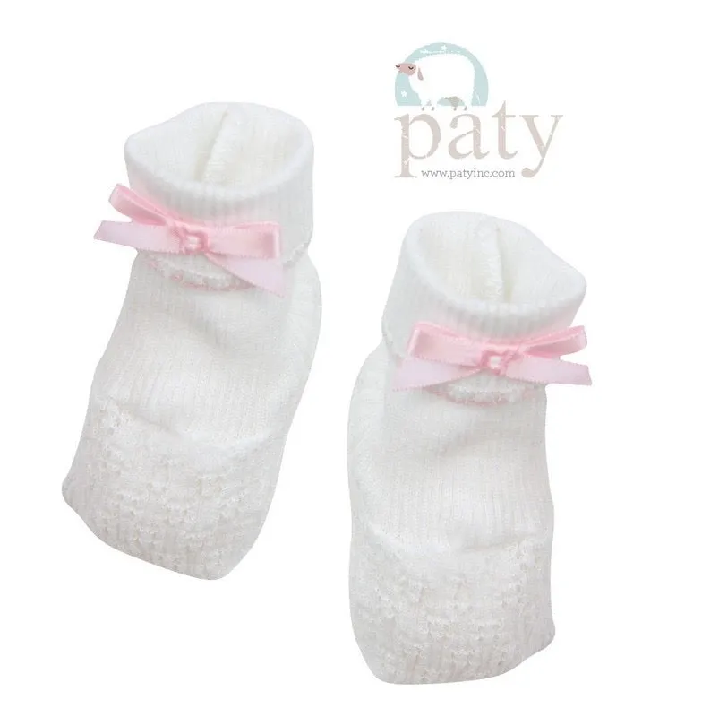 Booties with Bow
