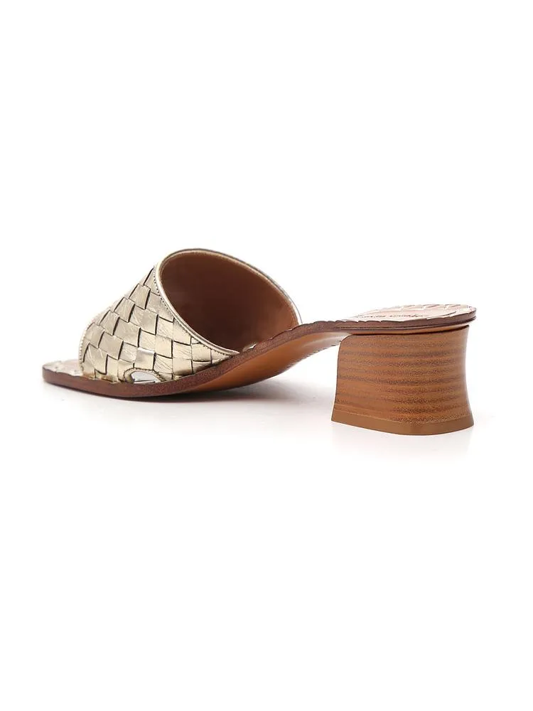 Bottega Veneta Woven Mules