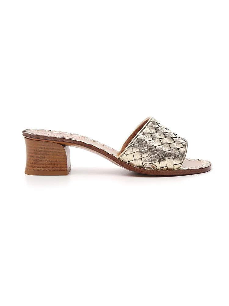 Bottega Veneta Woven Mules