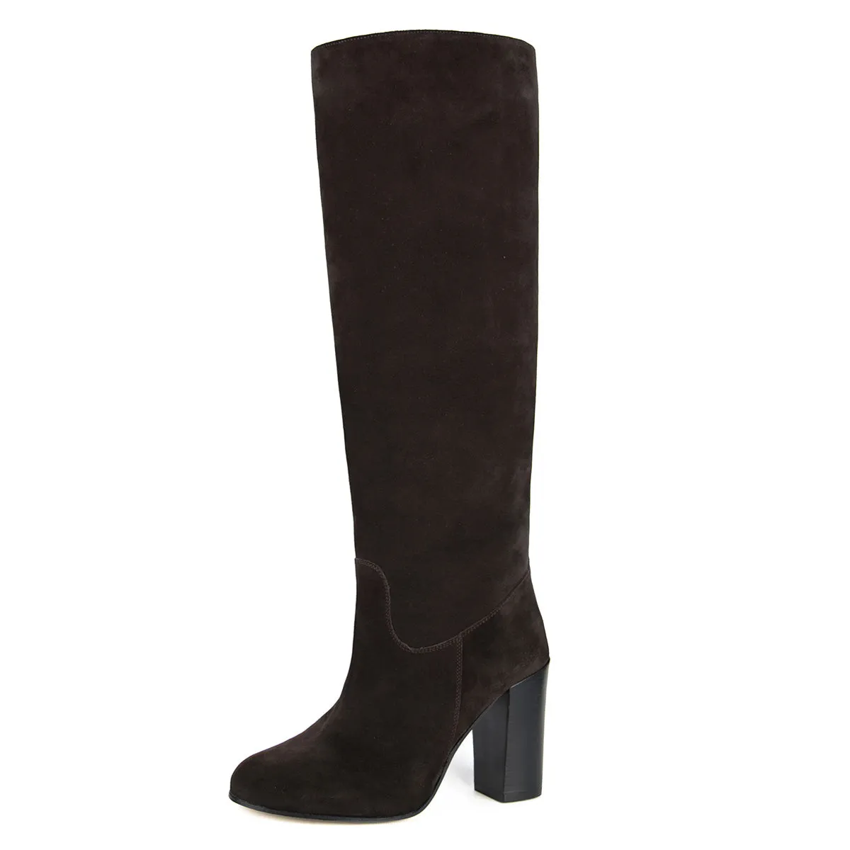 Cosmea suede, dark brown