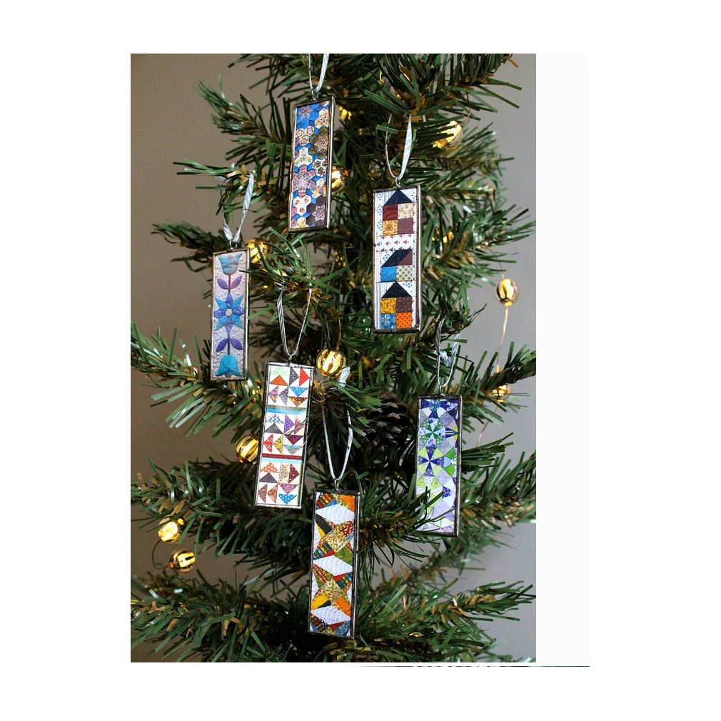Cozy Cabin Quilt Ornament