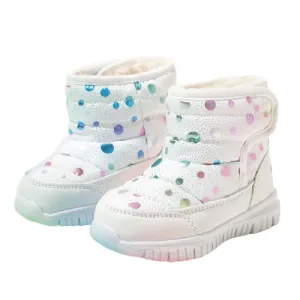 Cozy Dots Snow Boots
