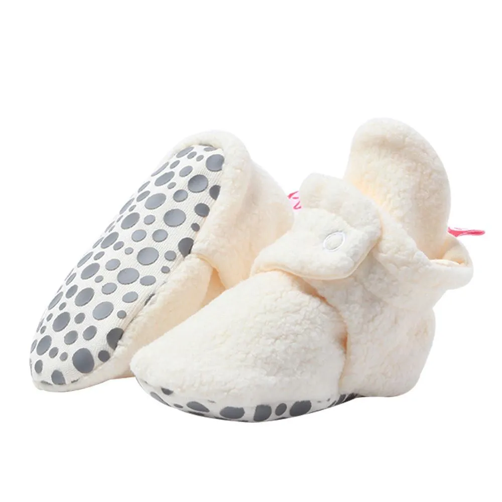 Cozy Fleece Booties w/Grippers Zutano