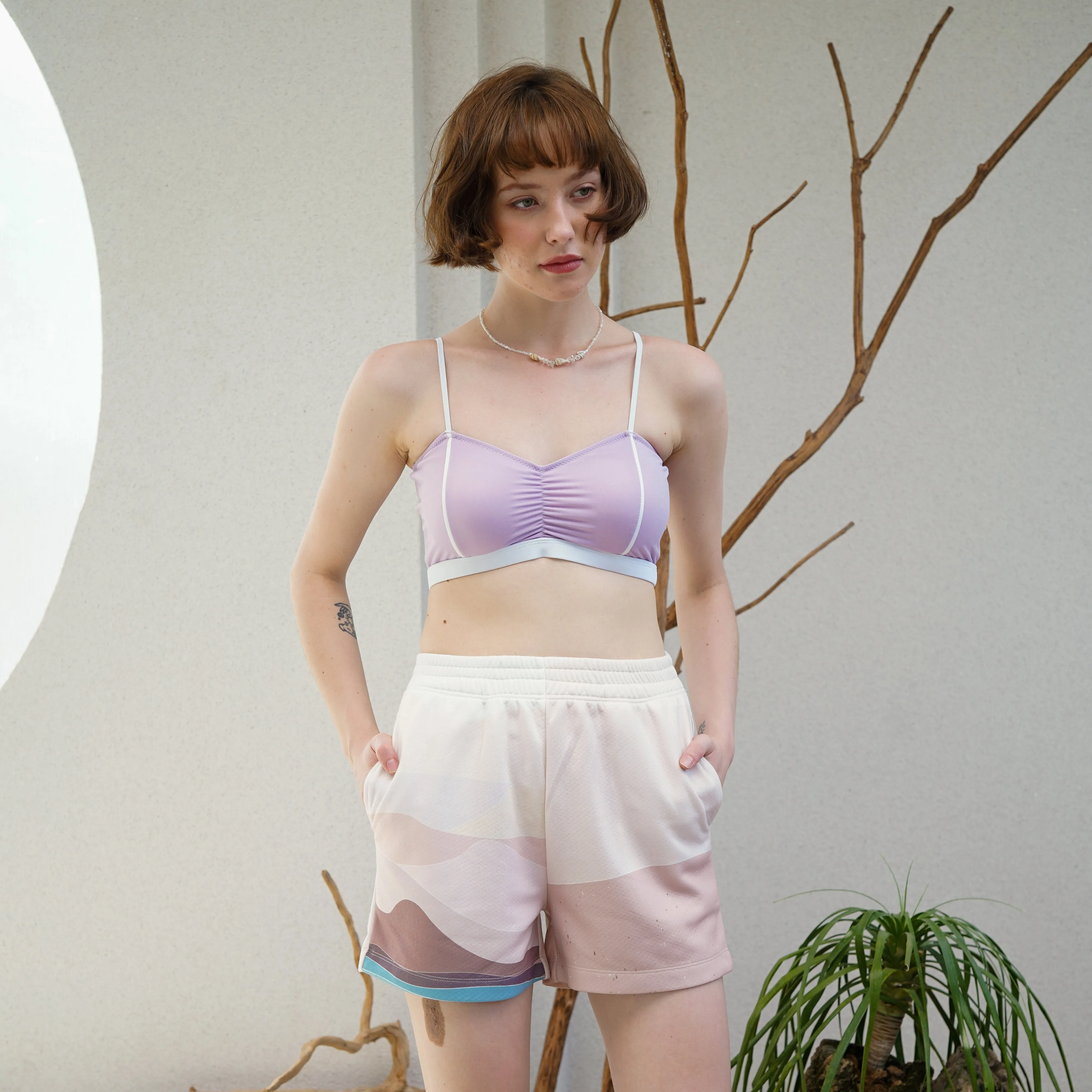 Cozy Short - SEA PRINT2