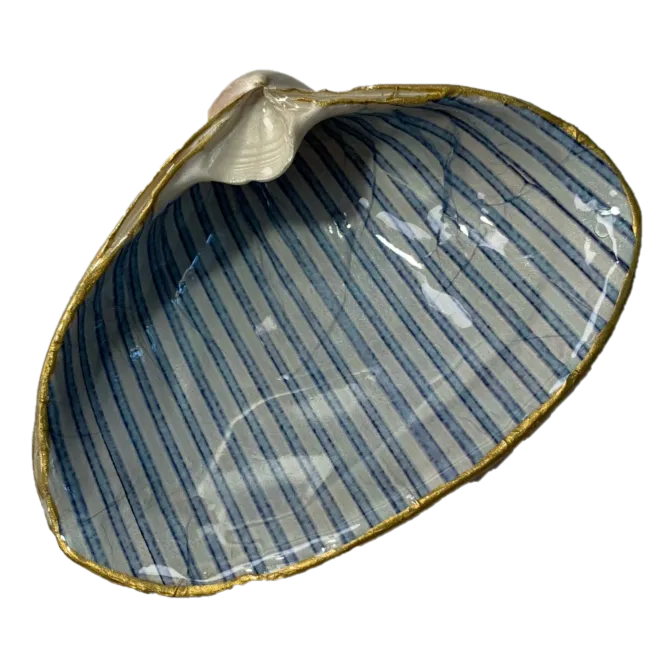Decoupage Clam Shell