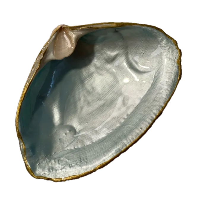 Decoupage Clam Shell