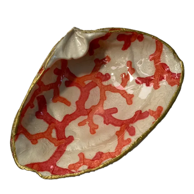 Decoupage Clam Shell