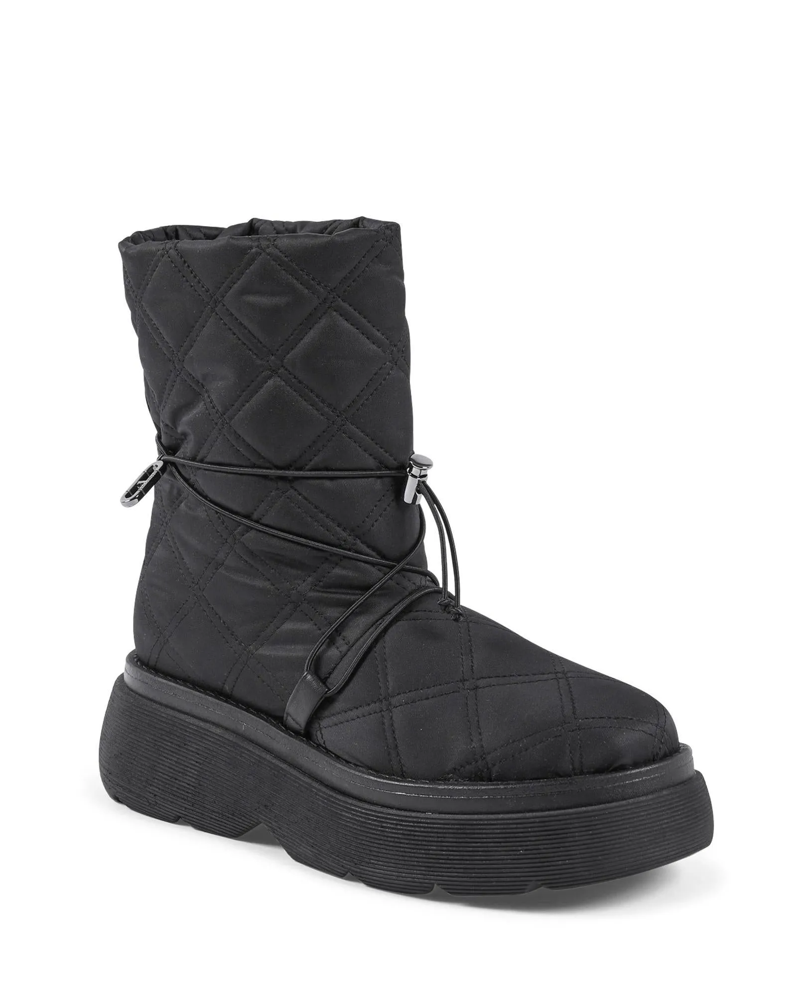 Dee Ocleppo Padded Platform Boots - Black