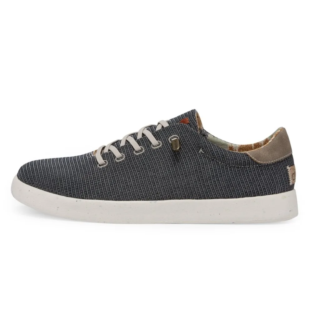 Dude Kob Eco Sox Mens Aegean Textile Elasticated Shoes