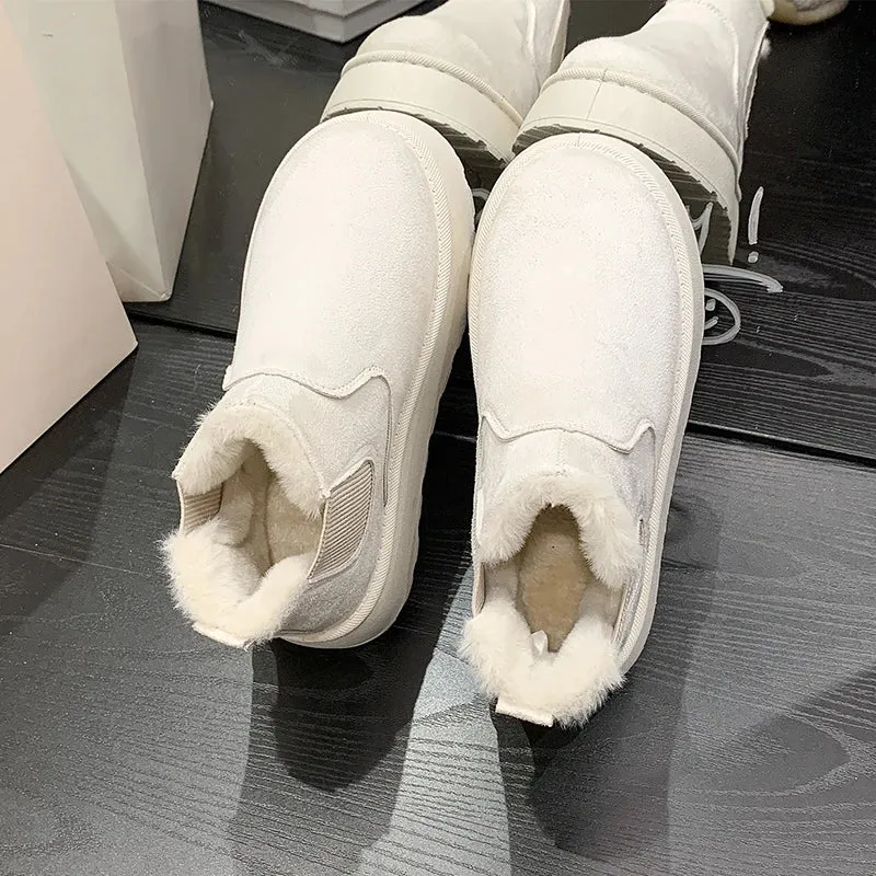 Elvera Plush Snow Boots