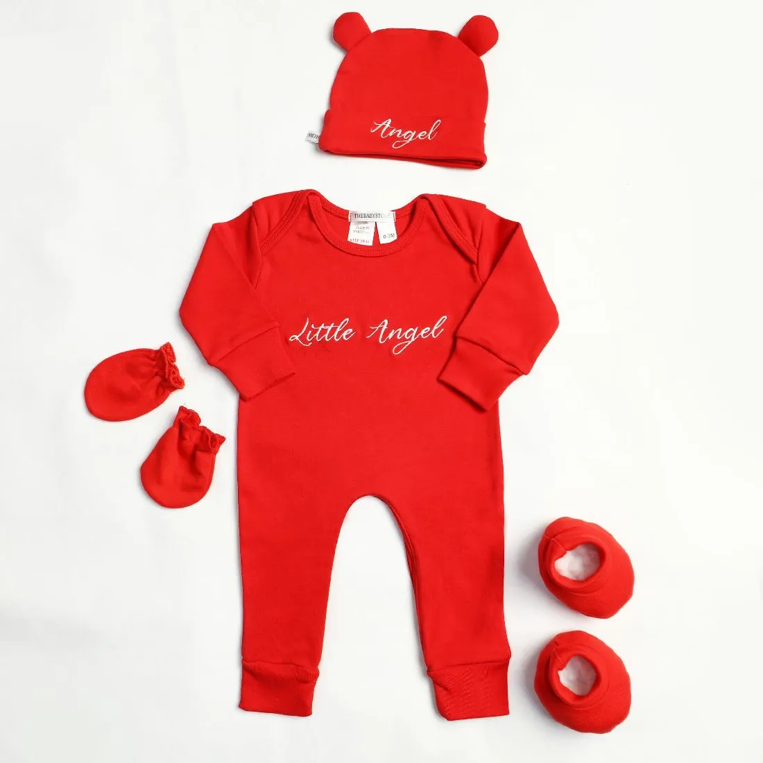 Embroidered Little Angel Baby Bundles