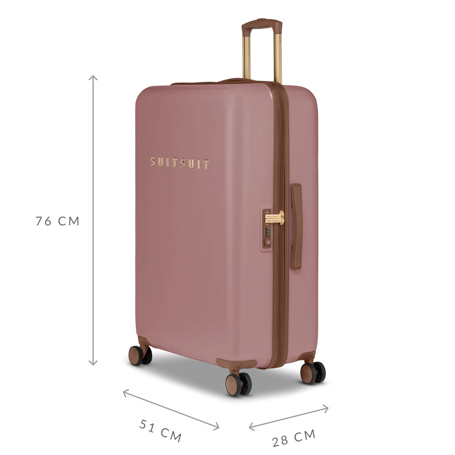 Fab Seventies - Old Rose - Check-in (28 inch)