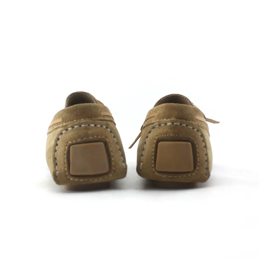 Fadano - Luxe Knot Loafers - Khaki / Brown