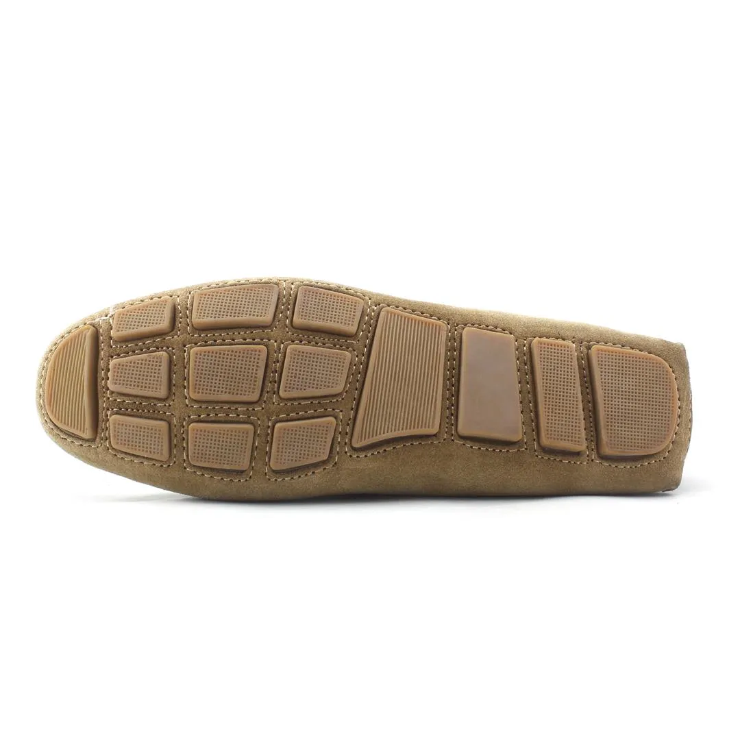 Fadano - Luxe Knot Loafers - Khaki / Brown