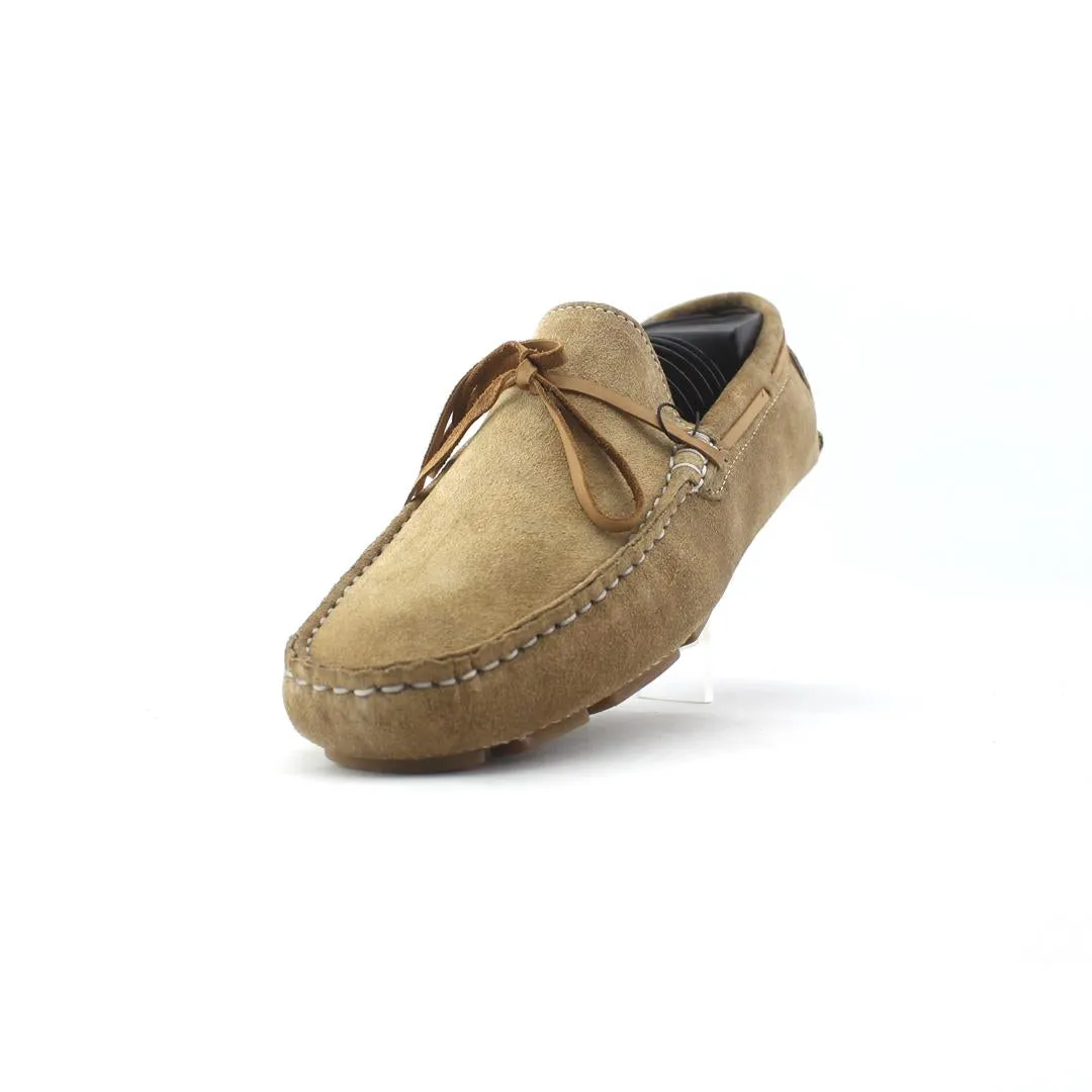 Fadano - Luxe Knot Loafers - Khaki / Brown