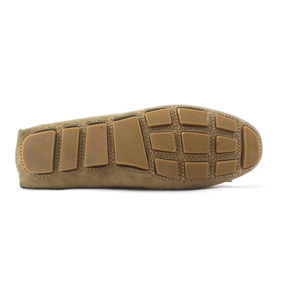 Fadano - Luxe Knot Loafers - Khaki / Brown