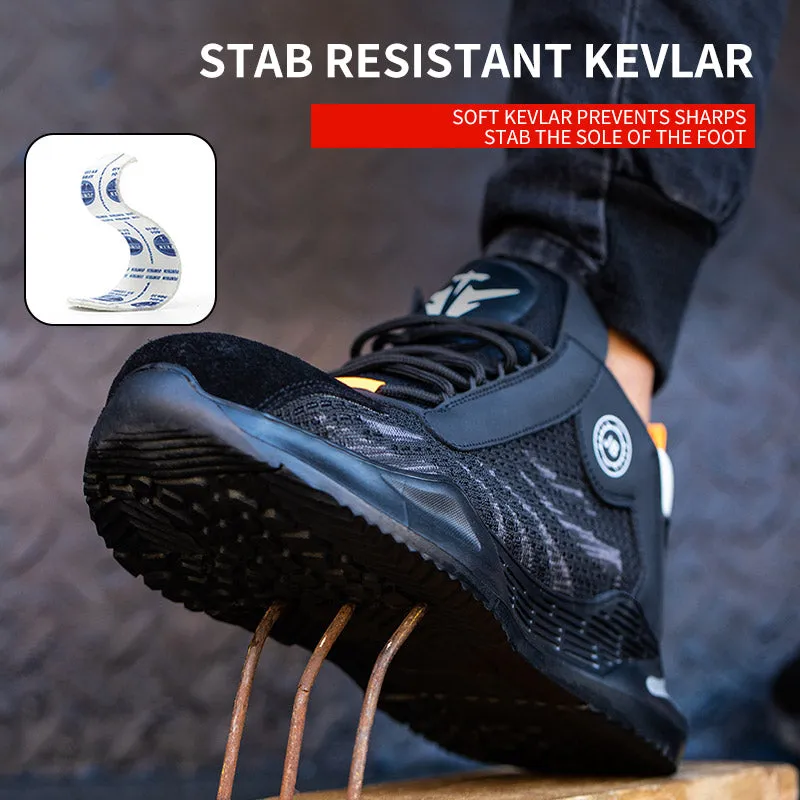 Fly Weave Tennis Safety Shoes for Men (JB-780)