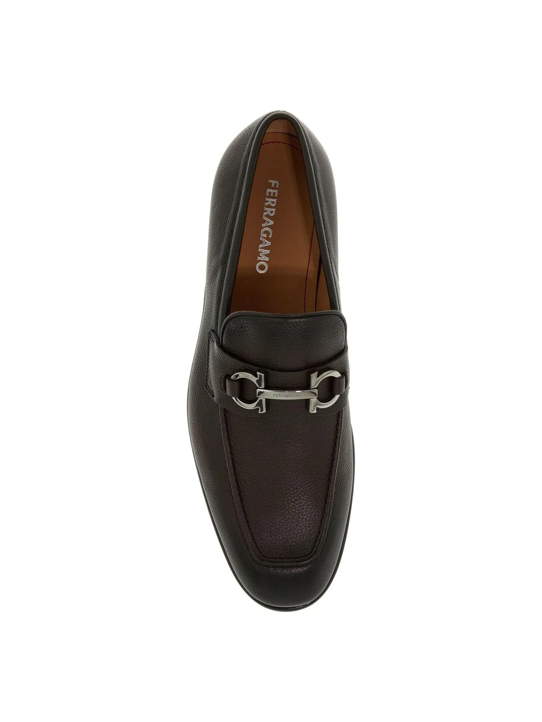 Foster Gancini Leather Loafers