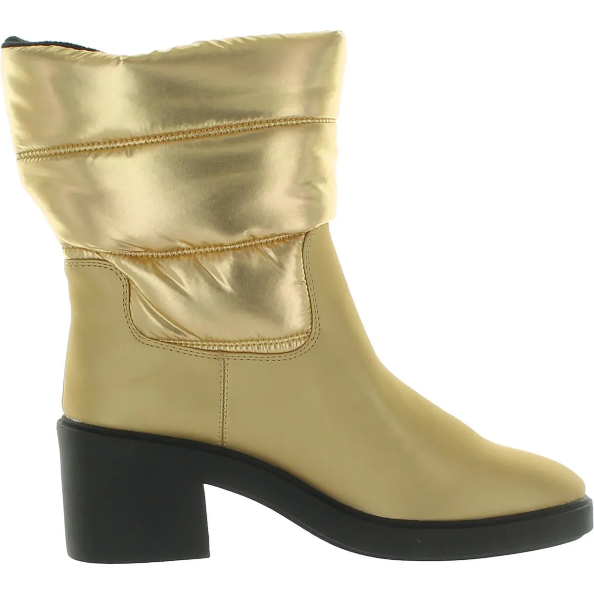 Franco Sarto Womens Snow Mixed Media Pull On Winter & Snow Boots