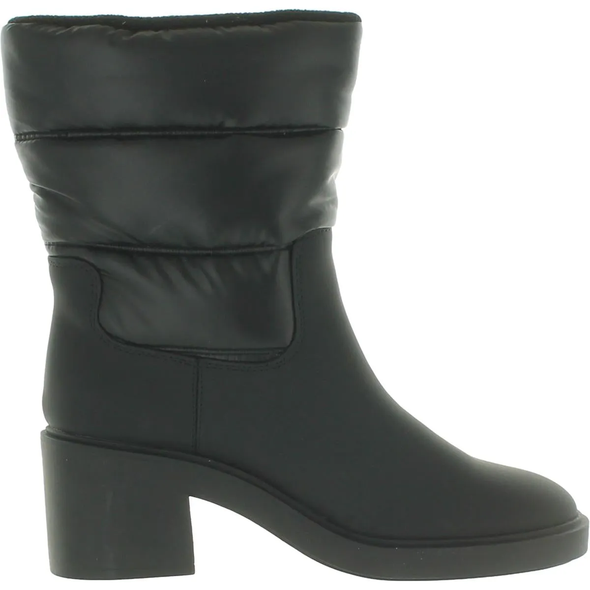 Franco Sarto Womens Snow Mixed Media Pull On Winter & Snow Boots