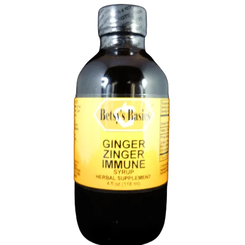 Ginger Zinger Immune Syrup, 4 oz