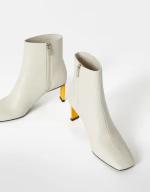 Heeled ankle boots