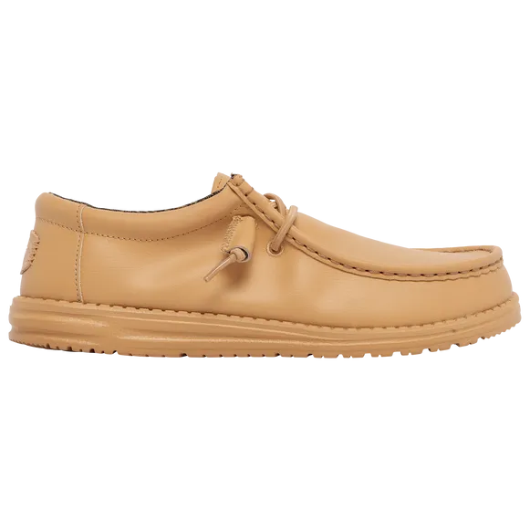 Hey Dude Wally Patriotic Loafer Shoes Tan