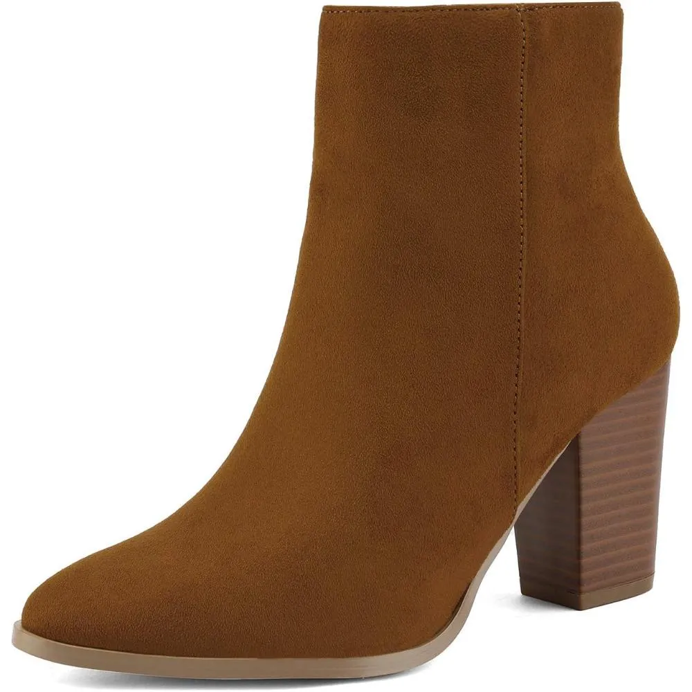 High Heeled Block Boots