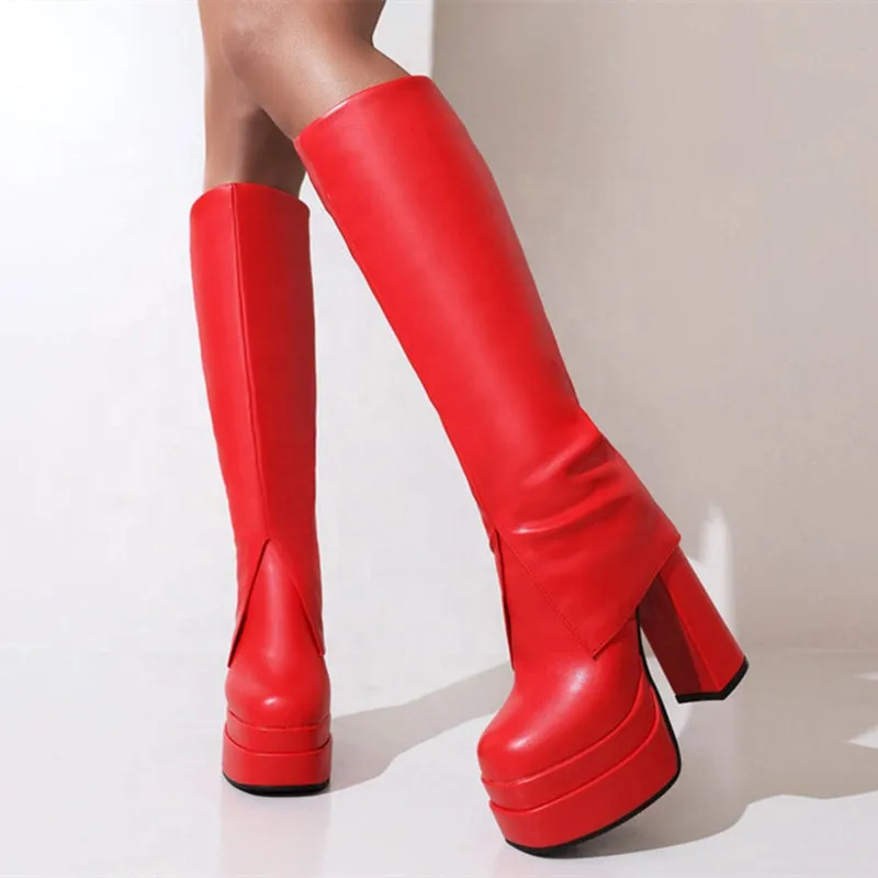 High Heeled Boots