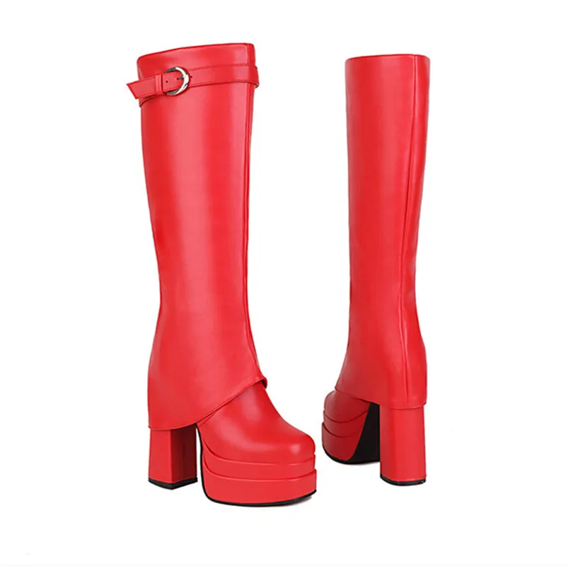 High Heeled Boots