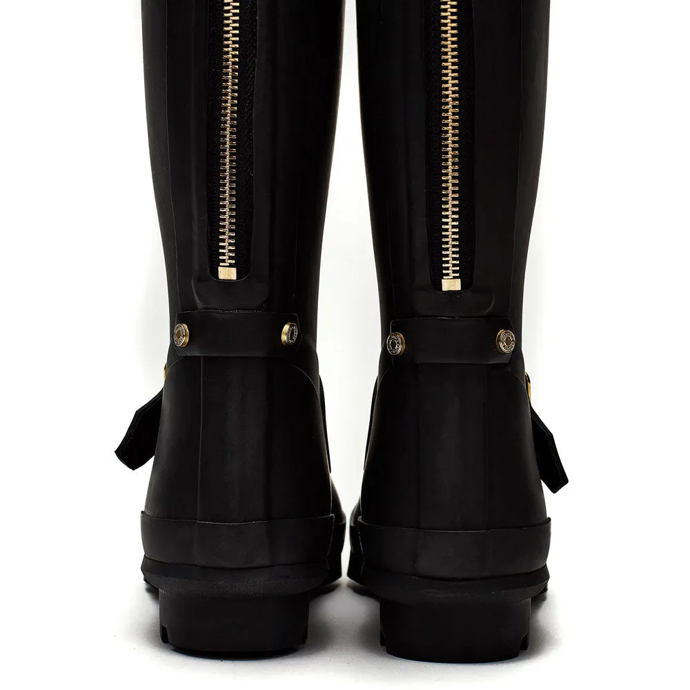 Holland Cooper Ladies Zip Chelsea Matt Wellington