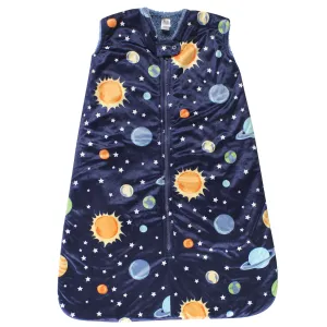 Hudson Baby Mink with Sherpa Inner Sleeping Bag, Sack, Blanket, Solar System
