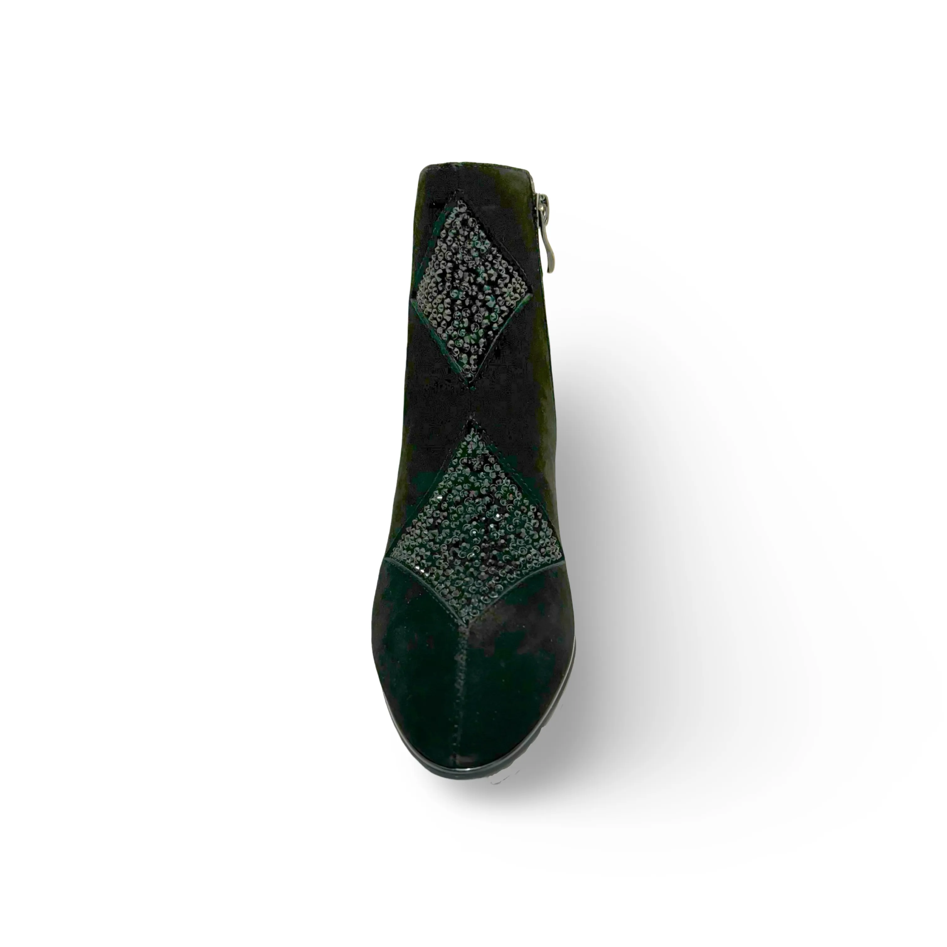 Kazou Black Suede/Jewel Boot